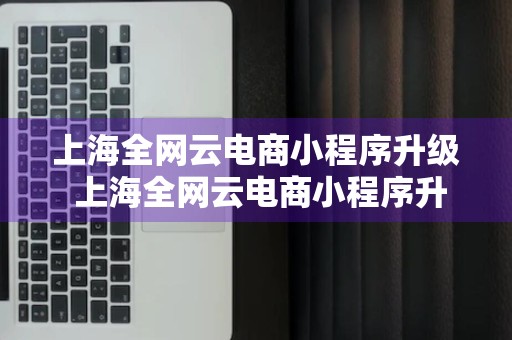 上海全网云电商小程序升级 上海全网云电商小程序升级了吗