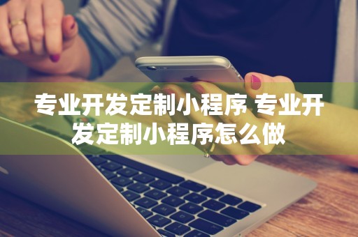 专业开发定制小程序 专业开发定制小程序怎么做