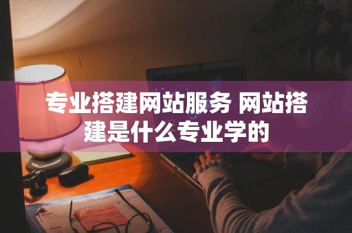 专业搭建网站服务 网站搭建是什么专业学的