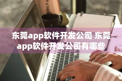 东莞app软件开发公司 东莞app软件开发公司有哪些