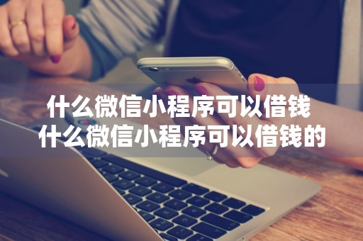 什么微信小程序可以借钱 什么微信小程序可以借钱的