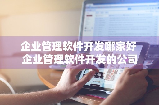 企业管理软件开发哪家好 企业管理软件开发的公司