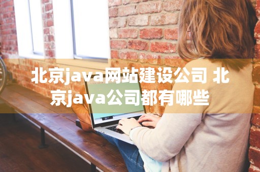 北京java网站建设公司 北京java公司都有哪些