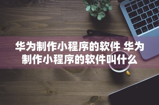 华为制作小程序的软件 华为制作小程序的软件叫什么