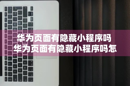 华为页面有隐藏小程序吗 华为页面有隐藏小程序吗怎么设置