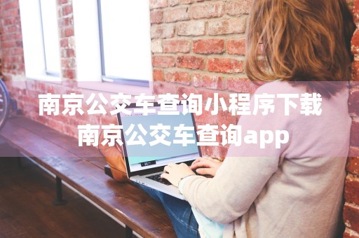 南京公交车查询小程序下载 南京公交车查询app