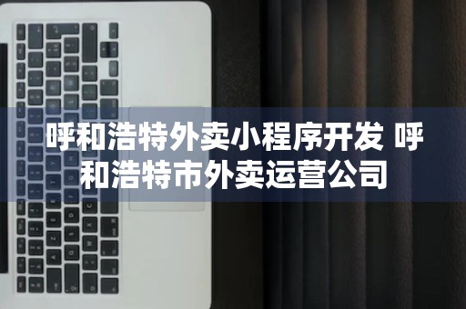 呼和浩特外卖小程序开发 呼和浩特市外卖运营公司