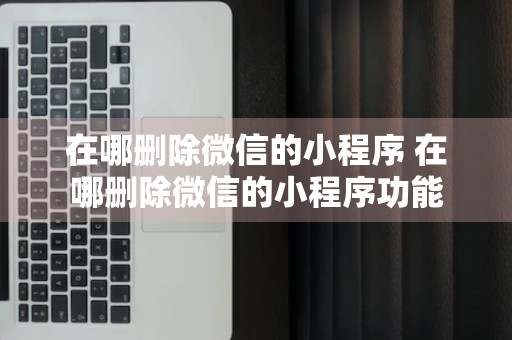 在哪删除微信的小程序 在哪删除微信的小程序功能