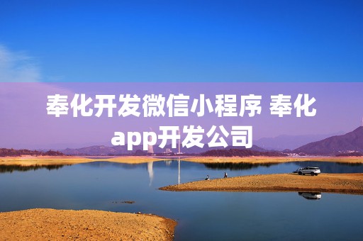 奉化开发微信小程序 奉化app开发公司