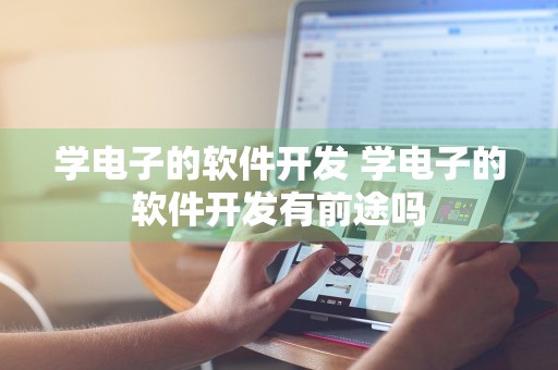 学电子的软件开发 学电子的软件开发有前途吗