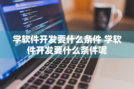 学软件开发要什么条件 学软件开发要什么条件呢