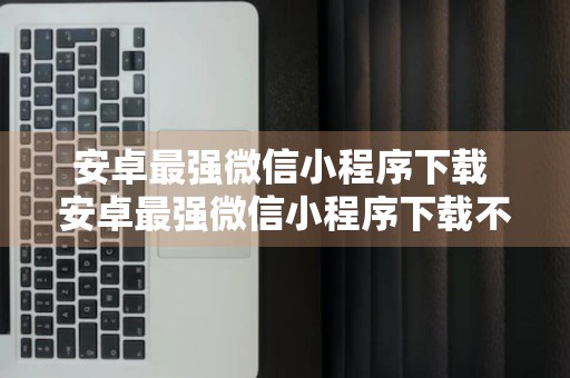 安卓最强微信小程序下载 安卓最强微信小程序下载不了