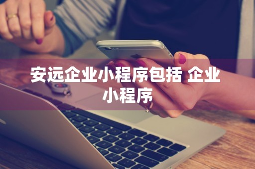 安远企业小程序包括 企业 小程序