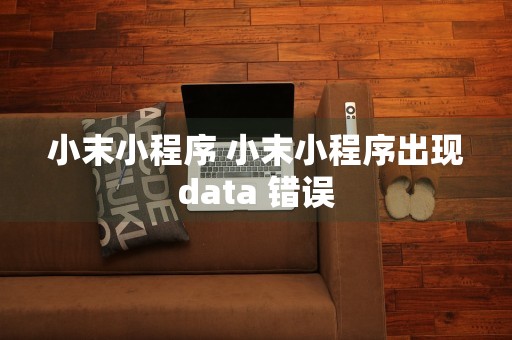 小末小程序 小末小程序出现data 错误