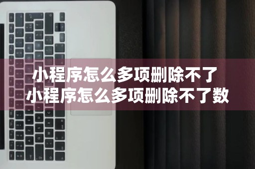 小程序怎么多项删除不了 小程序怎么多项删除不了数据