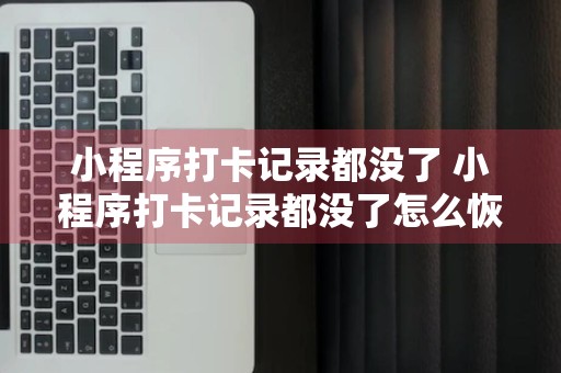 小程序打卡记录都没了 小程序打卡记录都没了怎么恢复