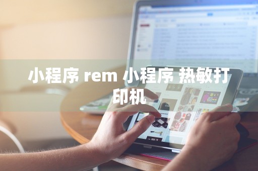 小程序 rem 小程序 热敏打印机