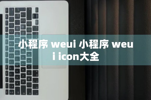 小程序 weui 小程序 weui icon大全