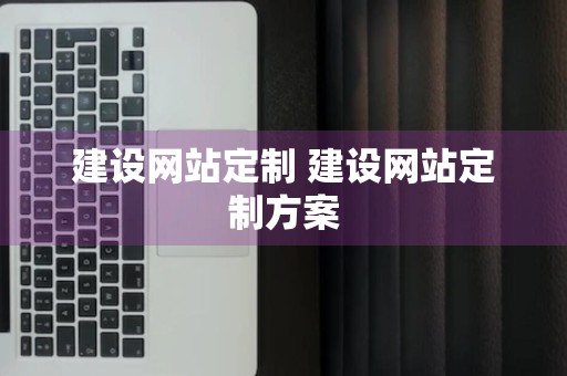 建设网站定制 建设网站定制方案