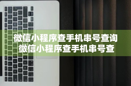 微信小程序查手机串号查询 微信小程序查手机串号查询真伪