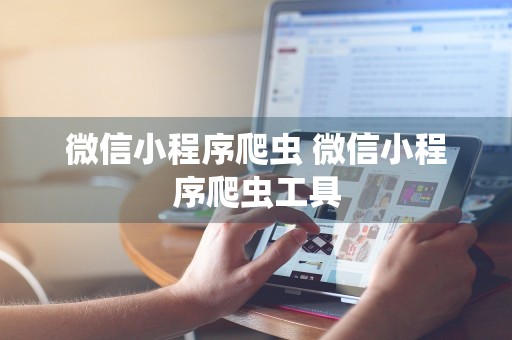 微信小程序爬虫 微信小程序爬虫工具