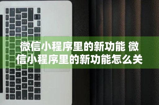 微信小程序里的新功能 微信小程序里的新功能怎么关闭