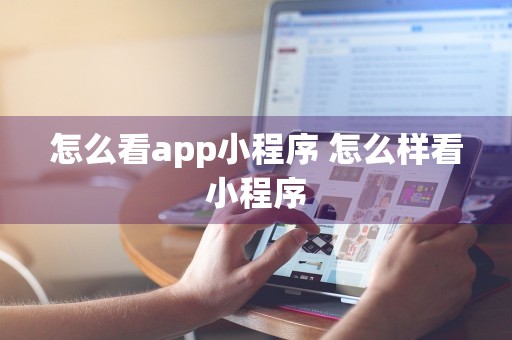 怎么看app小程序 怎么样看小程序