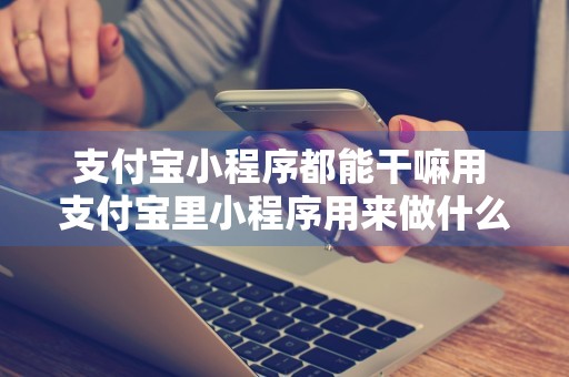 支付宝小程序都能干嘛用 支付宝里小程序用来做什么