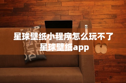 星球壁纸小程序怎么玩不了 星球壁纸app