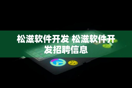 松滋软件开发 松滋软件开发招聘信息