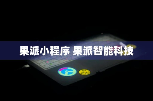 果派小程序 果派智能科技