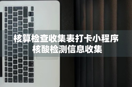 核算检查收集表打卡小程序 核酸检测信息收集