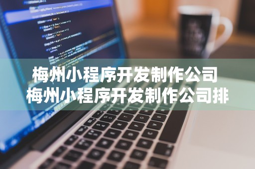 梅州小程序开发制作公司 梅州小程序开发制作公司排名