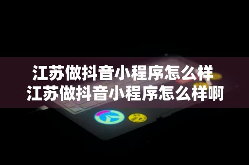 江苏做抖音小程序怎么样 江苏做抖音小程序怎么样啊