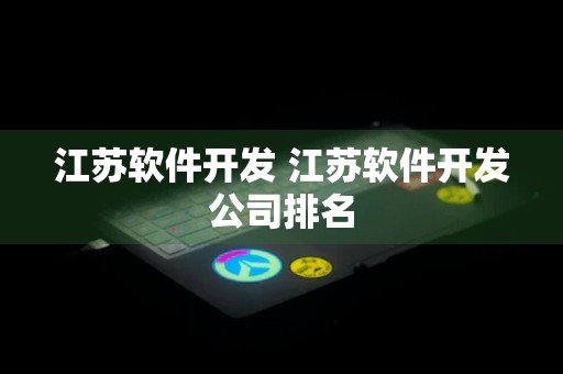 江苏软件开发 江苏软件开发公司排名