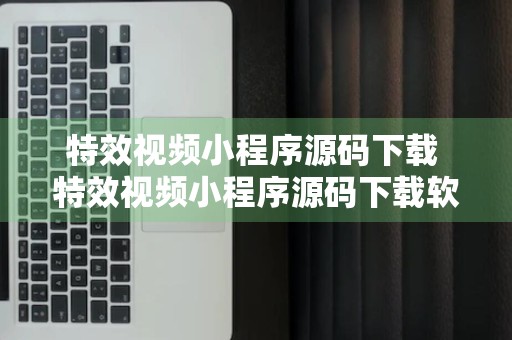 特效视频小程序源码下载 特效视频小程序源码下载软件