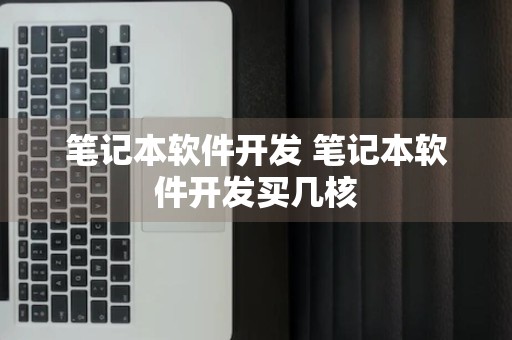 笔记本软件开发 笔记本软件开发买几核