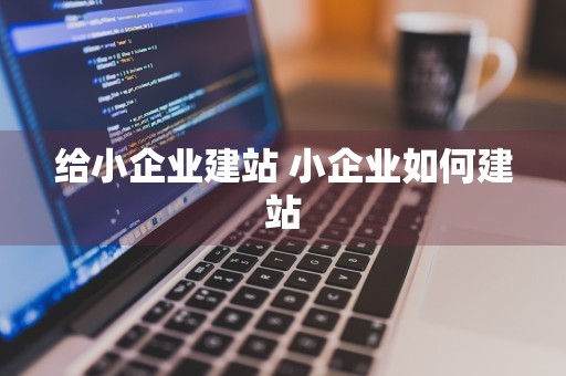 给小企业建站 小企业如何建站