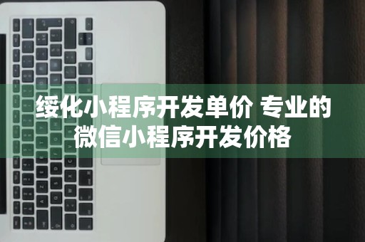 绥化小程序开发单价 专业的微信小程序开发价格