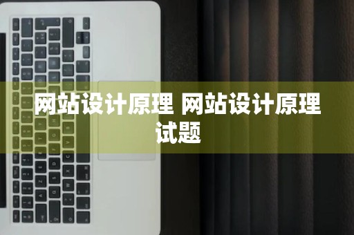 网站设计原理 网站设计原理试题