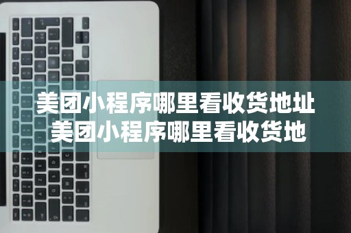 美团小程序哪里看收货地址 美团小程序哪里看收货地址信息