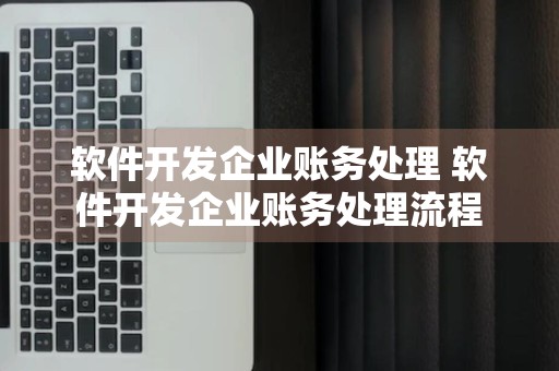 软件开发企业账务处理 软件开发企业账务处理流程