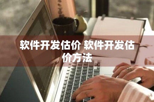 软件开发估价 软件开发估价方法