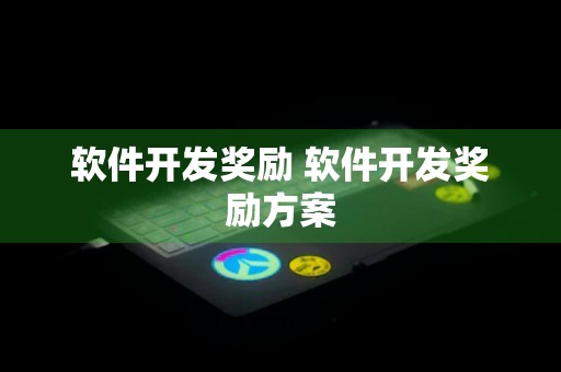 软件开发奖励 软件开发奖励方案