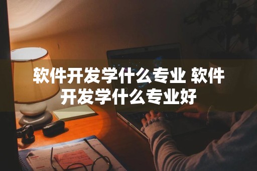 软件开发学什么专业 软件开发学什么专业好