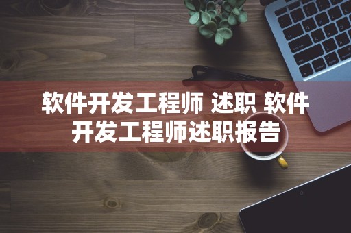 软件开发工程师 述职 软件开发工程师述职报告