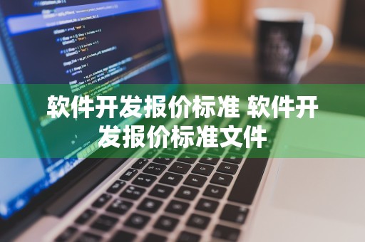 软件开发报价标准 软件开发报价标准文件