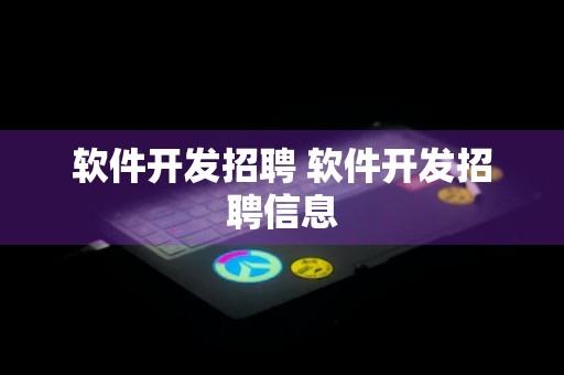 软件开发招聘 软件开发招聘信息