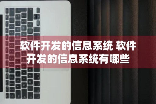 软件开发的信息系统 软件开发的信息系统有哪些