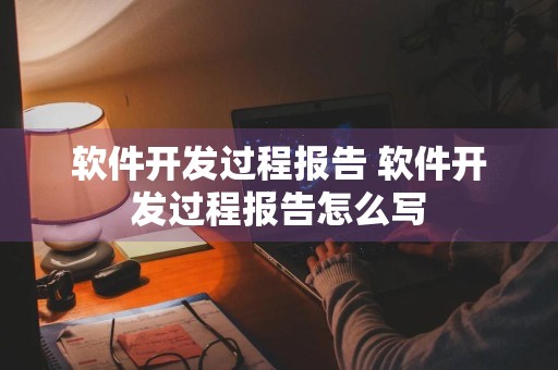 软件开发过程报告 软件开发过程报告怎么写